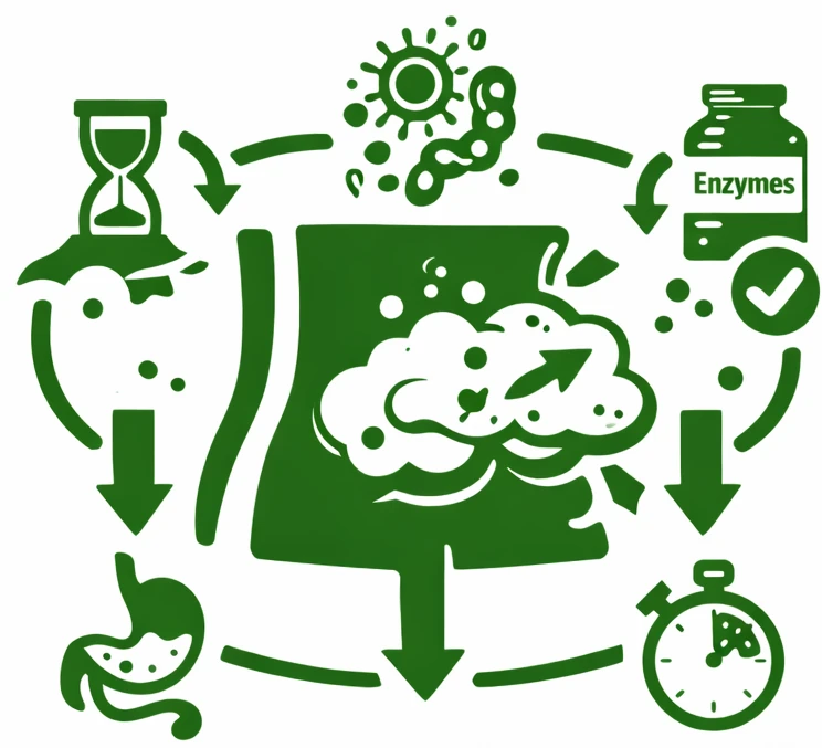 Oxalates and endogenous production hub illustration