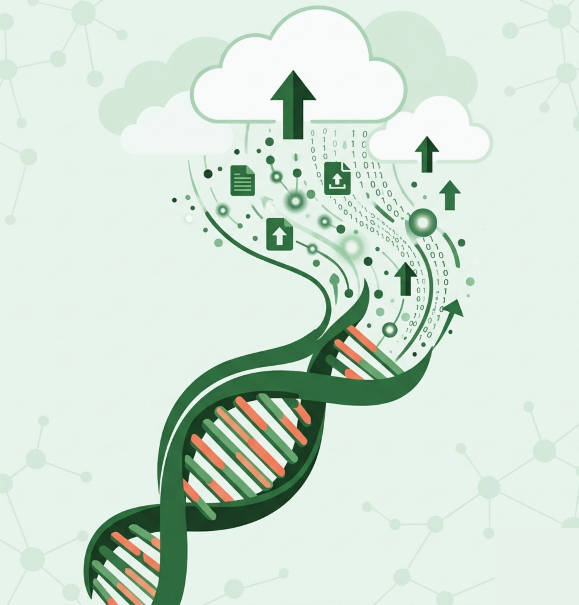 Upload your DNA illustration