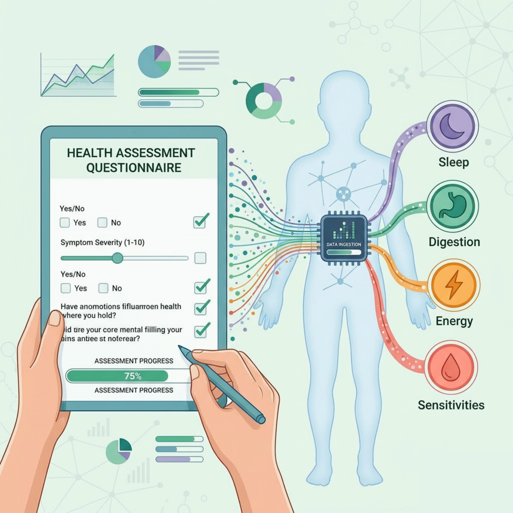 Add your health signals illustration